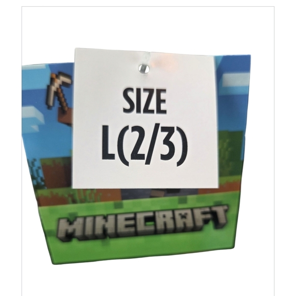 Minecraft Kids Green Slide Sandals - Picture 3 of 3